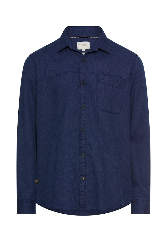 Camel active Herren Hemden Dark Navy