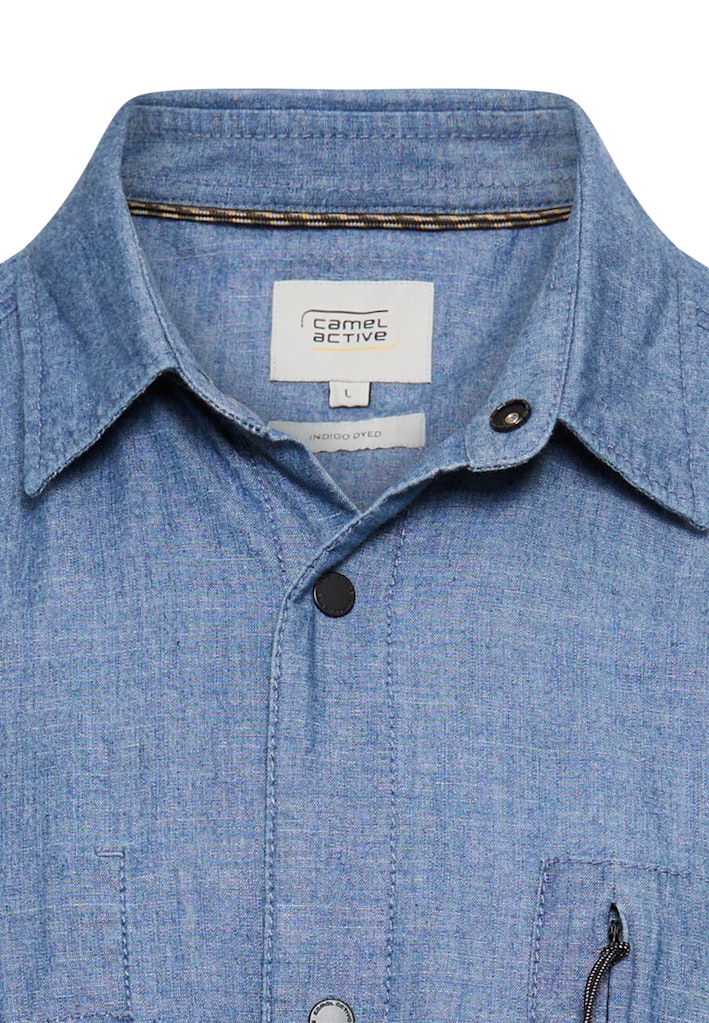 Camel active Herren Hemden Stormy Blue