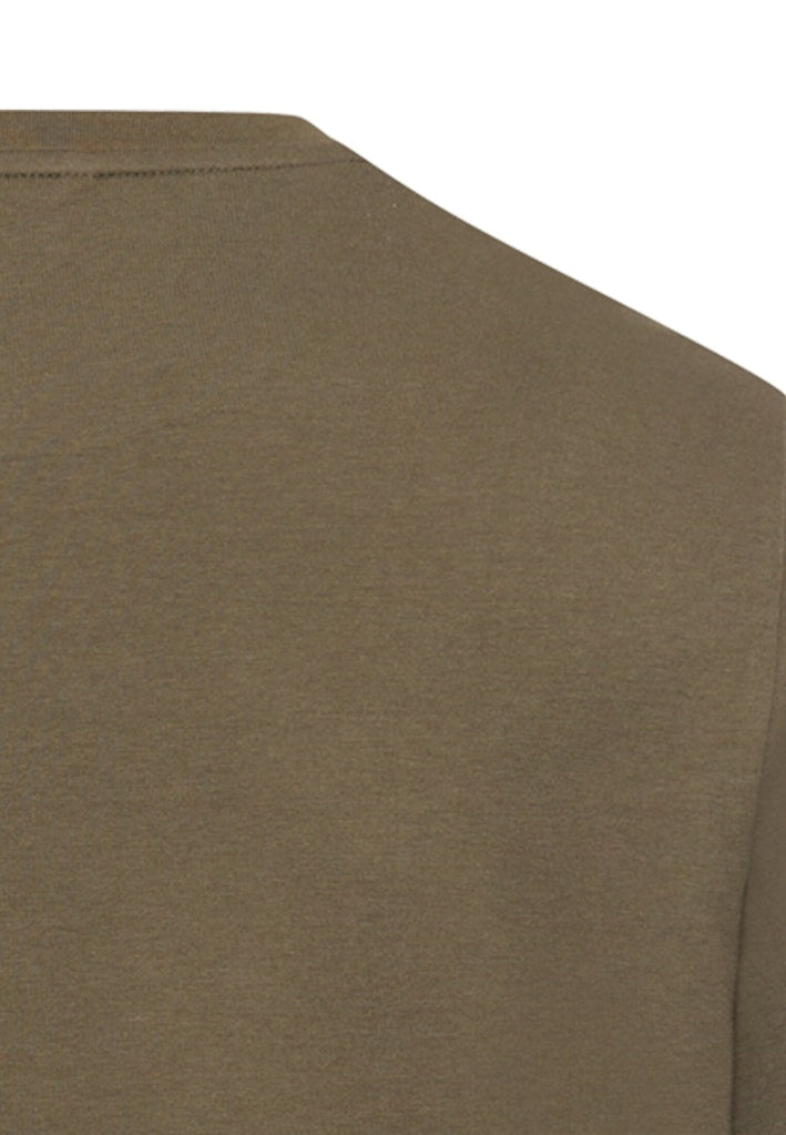 Camel active Herren T-Shirts kurz Deep Olive