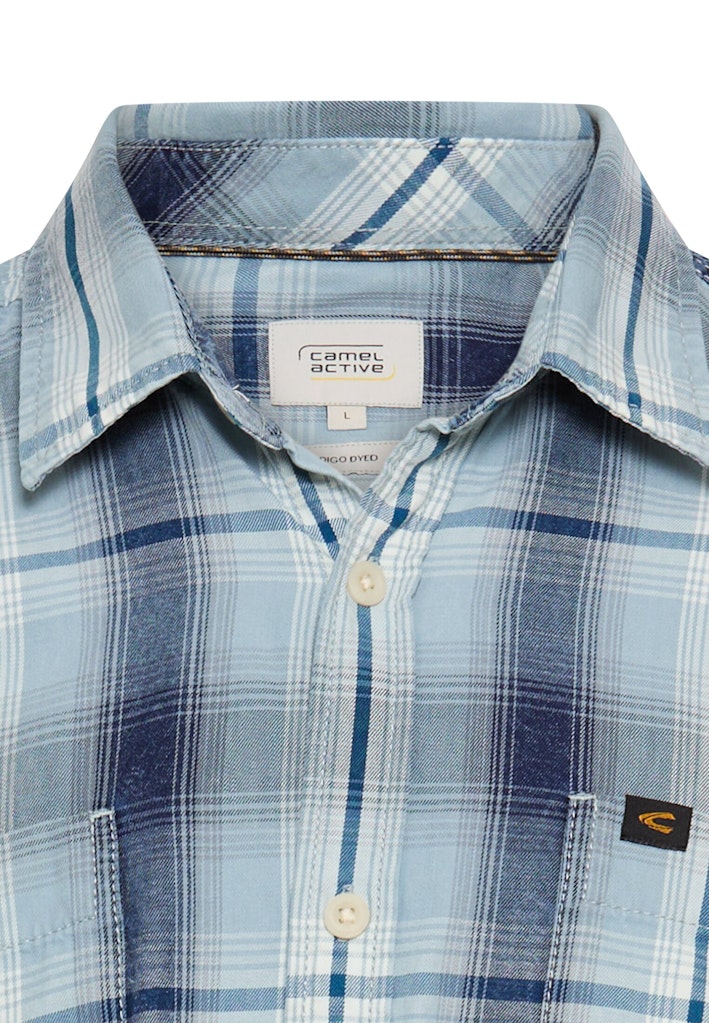 Camel active Herren Hemden Lyons Blue