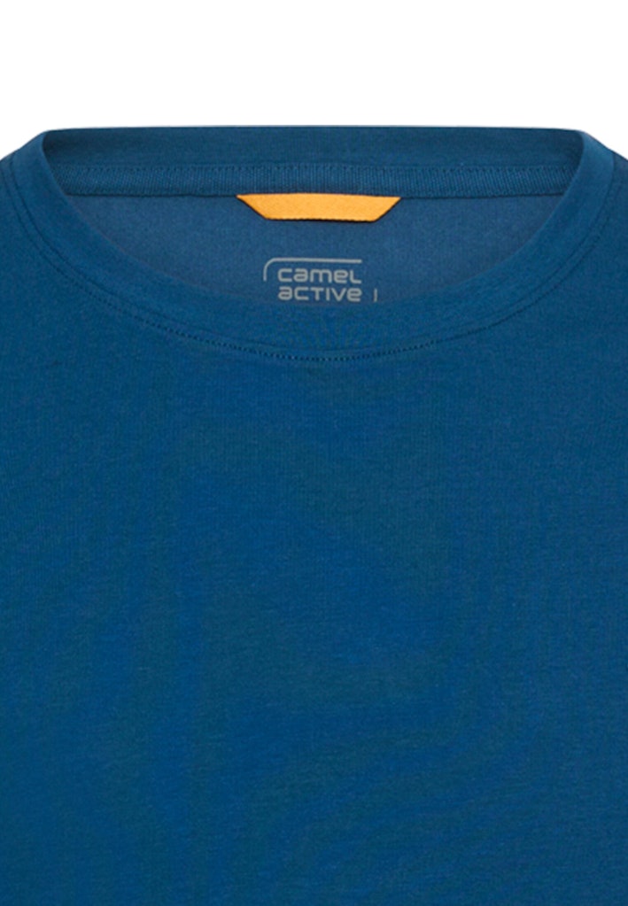 Camel active Herren T-Shirts kurz Lyons Blue