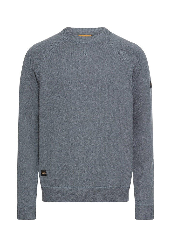 Camel active Herren Pullover Stormy Blue