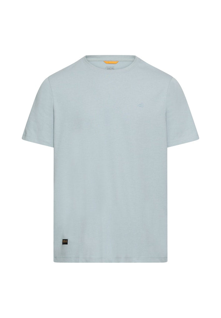 Camel active Herren T-Shirts kurz Aqua Blue