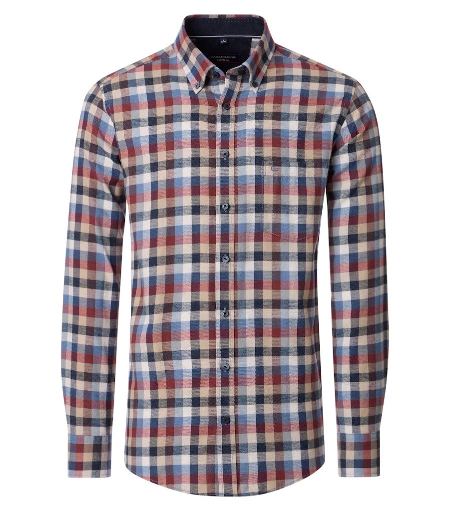 Casa Moda Herren Hemden Blau