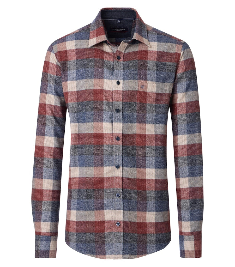 Casa Moda Herren Hemden Blau