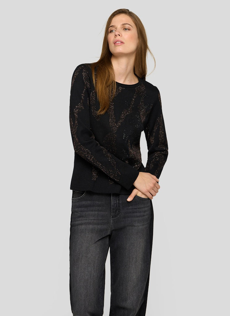 Rabe Damen Pullover Schwarz