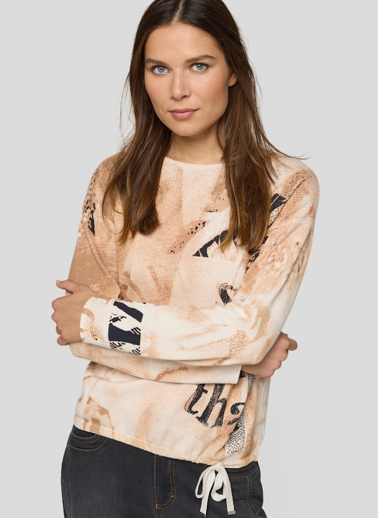 Rabe Damen Pullover Cappuccino