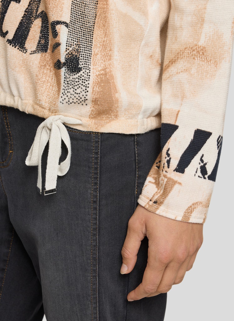 Rabe Damen Pullover Cappuccino