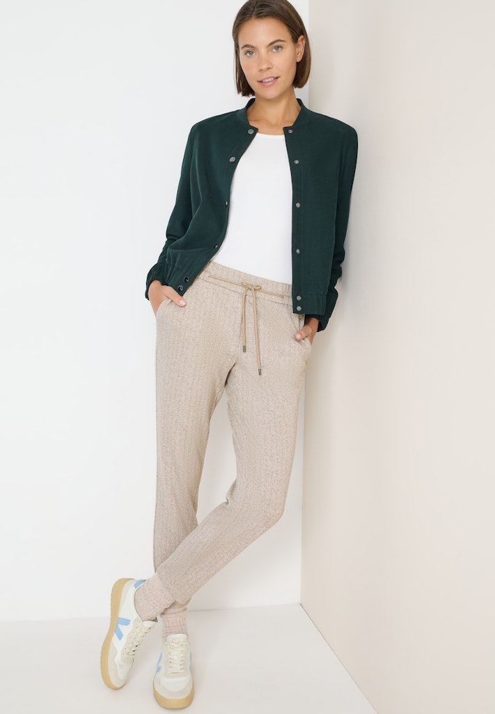 Cecil Damen Hosen Creamy Wh