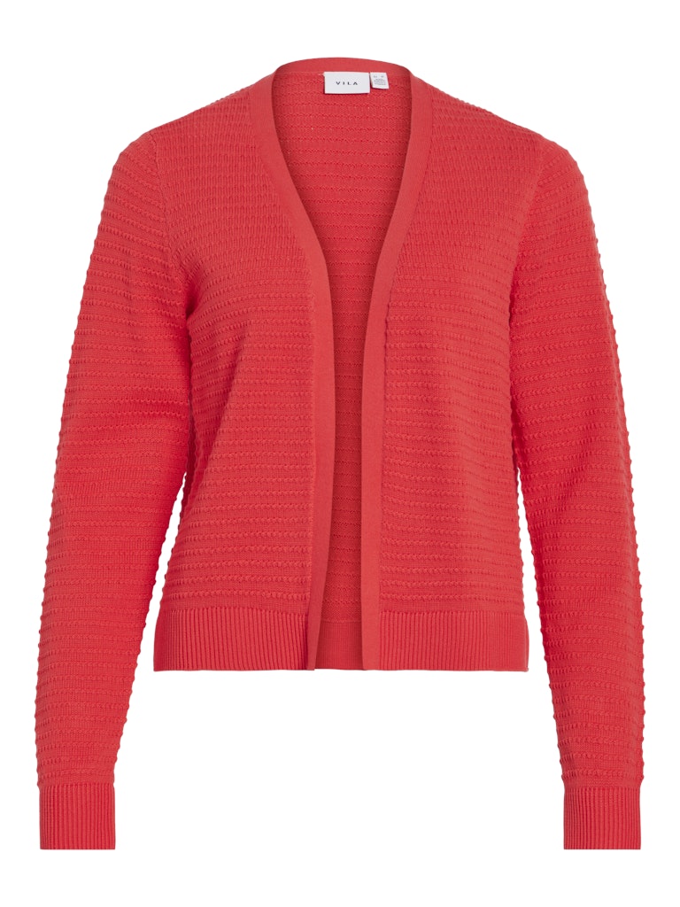 Vila Damen Strickjacken Hibiscus