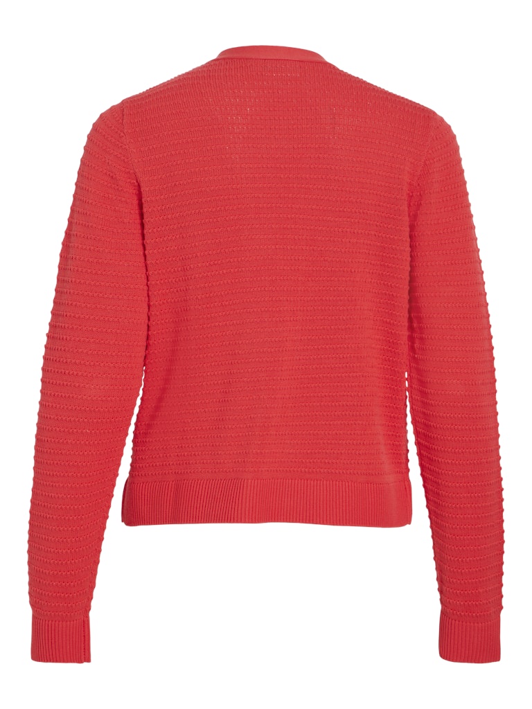 Vila Damen Strickjacken Hibiscus