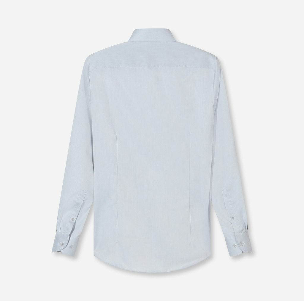 Olymp Herren Hemden lang Silbergrau