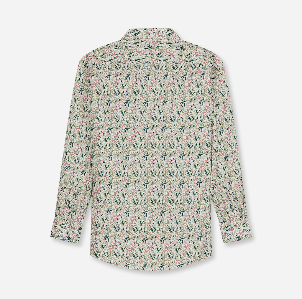 Olymp Herren Hemden Oliv