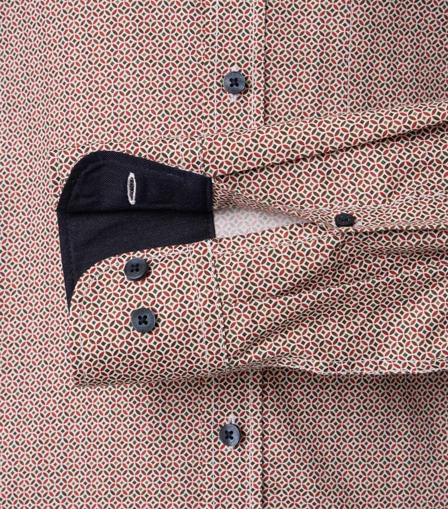 Casa Moda Herren Hemden Orange