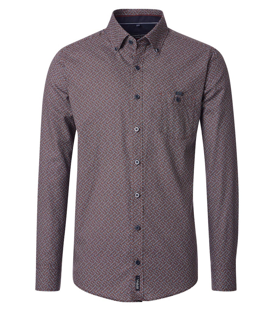 Casa Moda Herren Hemden Braun