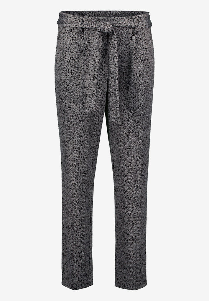 Zero Damen Hosen Blackcream