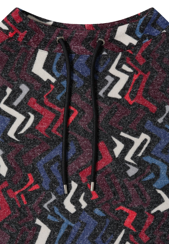 Cecil Damen T-Shirts Black Mul