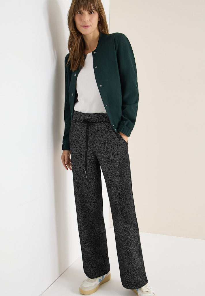 Cecil Damen Hosen Black