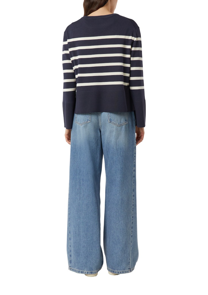 Comma Damen Pullover Blue