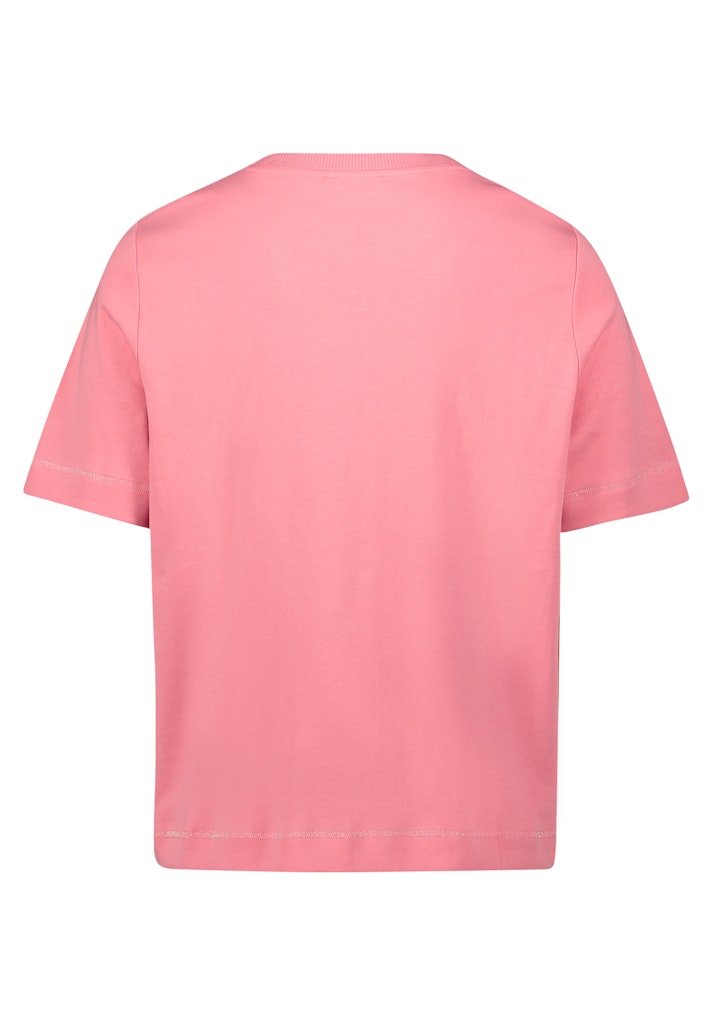 Cartoon Damen T-Shirts Patch Pink/Oran