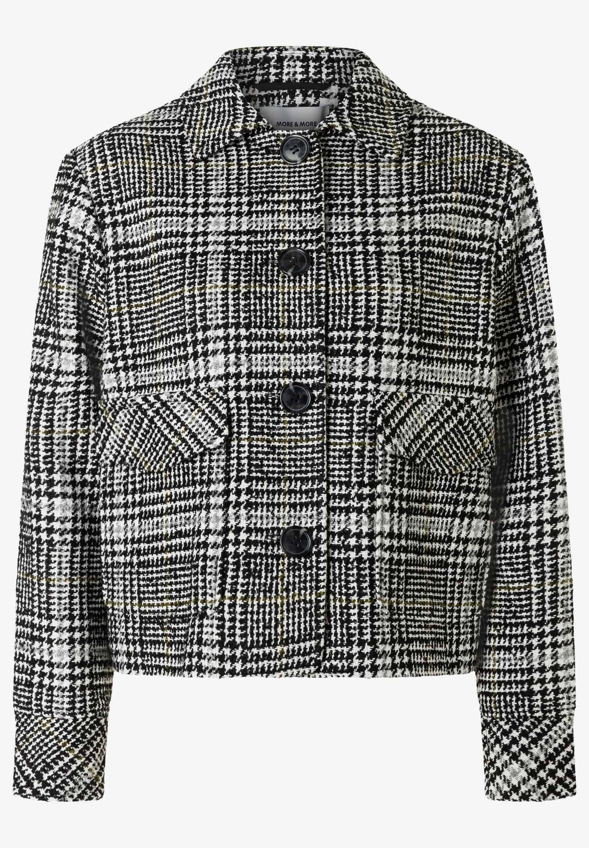 More & More Damen Jacken Check Bouc