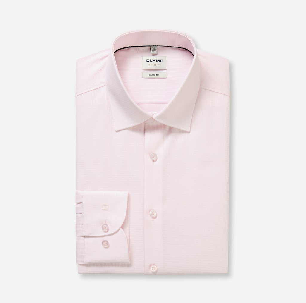 Olymp Herren Hemden lang Rose