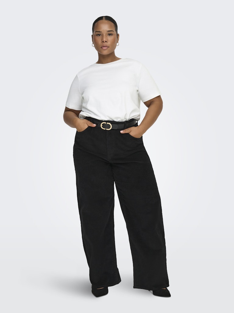 Only Caramkoma Damen T-Shirts Bright White