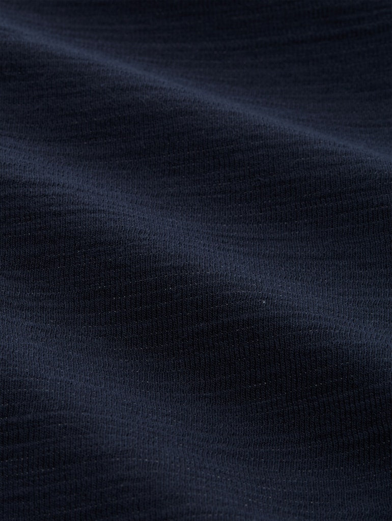 Tom Tailor Herren T-Shirts lang Sky Captain Blu