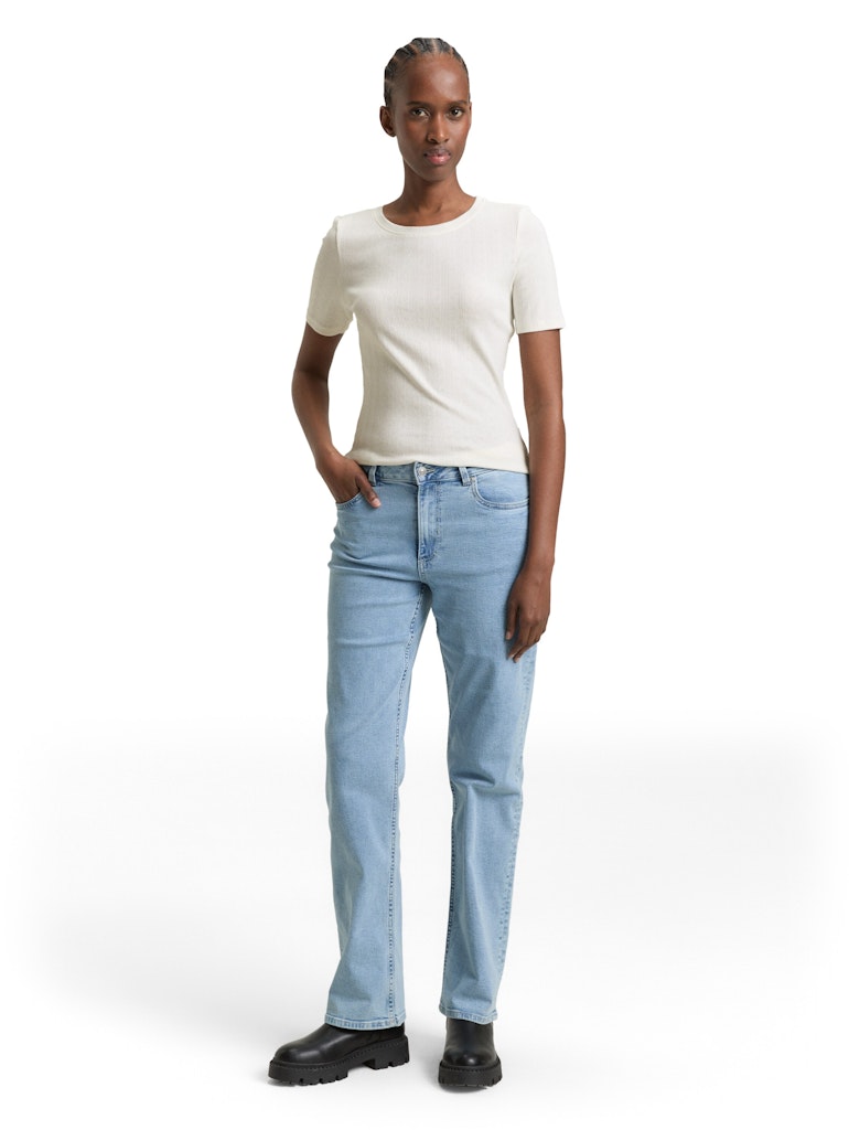 Tom Tailor denim Damen T-Shirts Off White