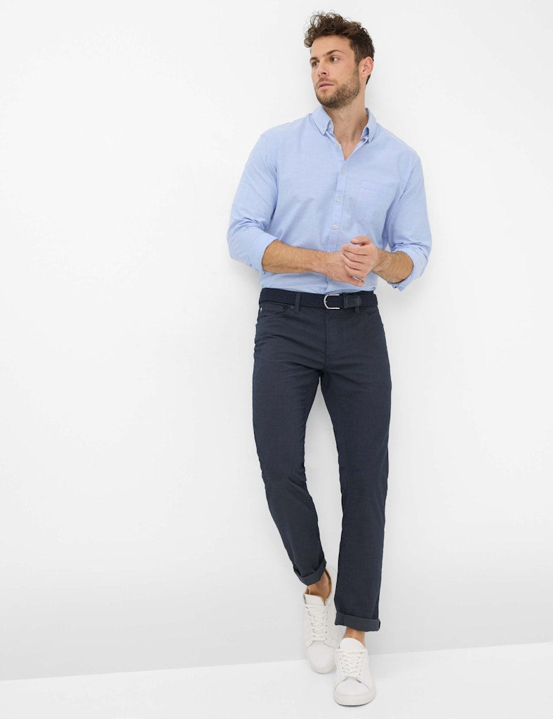 Brax Herren Hosen Perma Blue