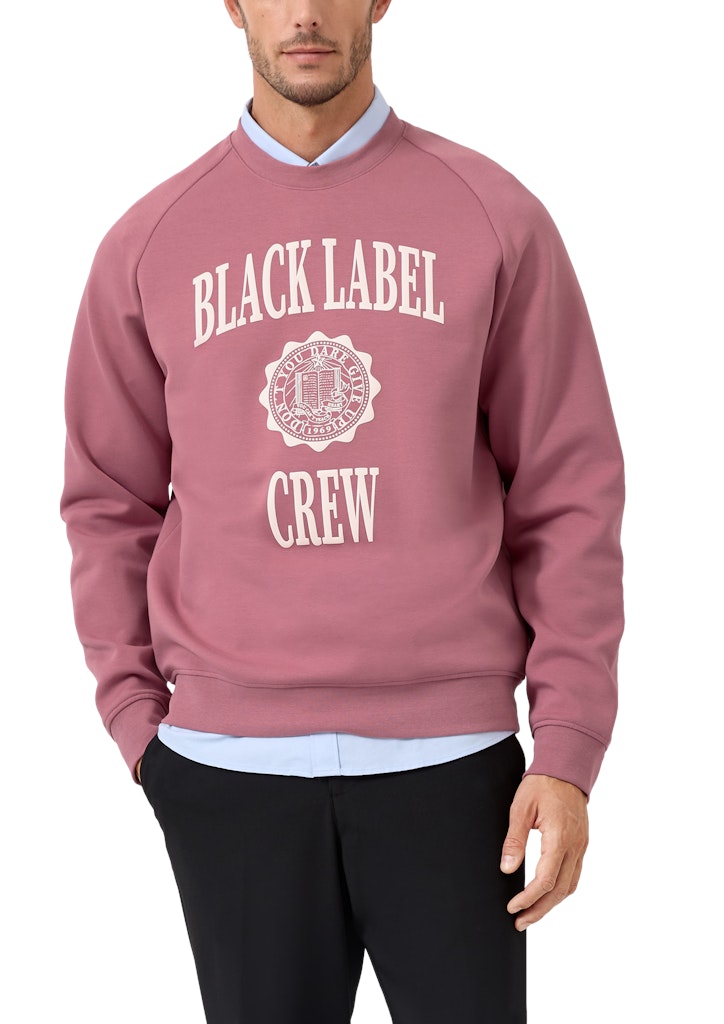 S. Oliver black Herren Sweatshirts Lilac/Pink