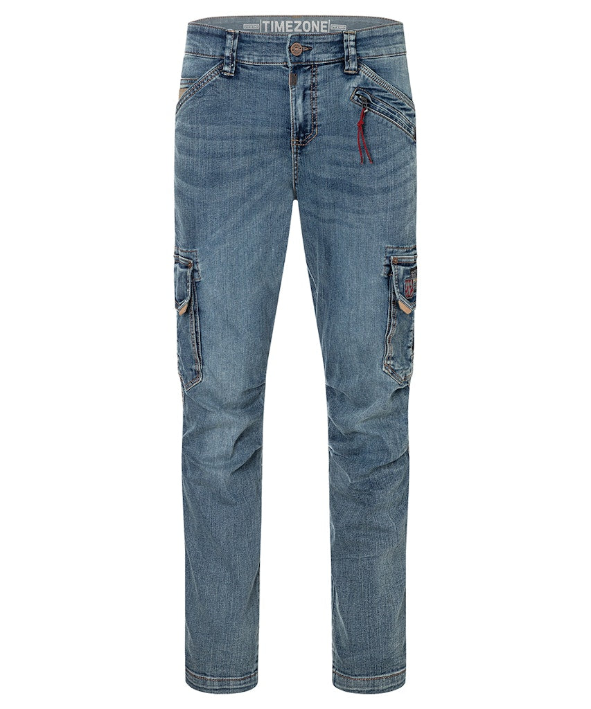 Timezone Herren Hosen Work Blue