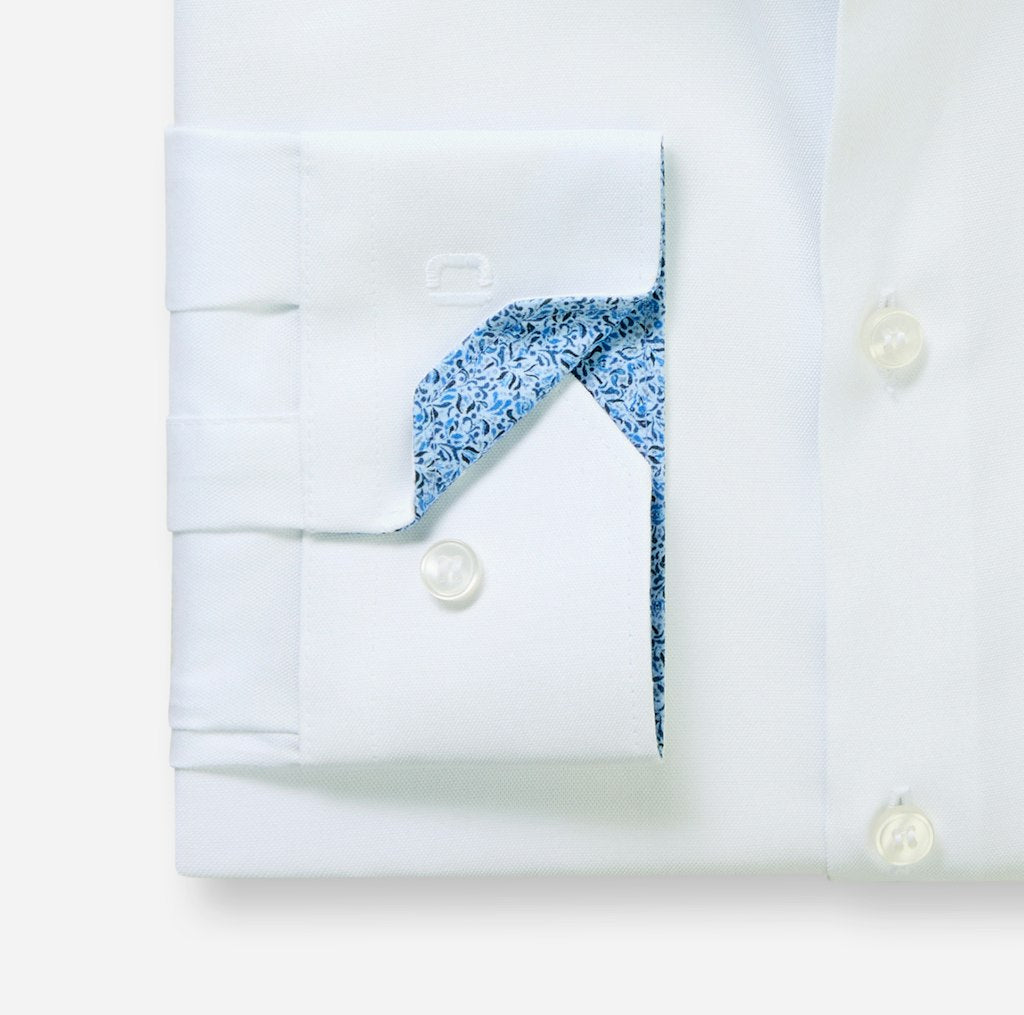 Olymp Herren Hemden lang Weiss