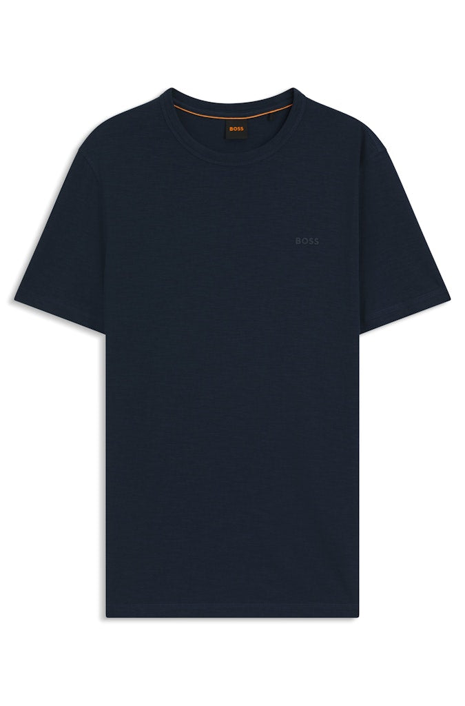 Boss Orange Herren T-Shirts kurz Open Blue