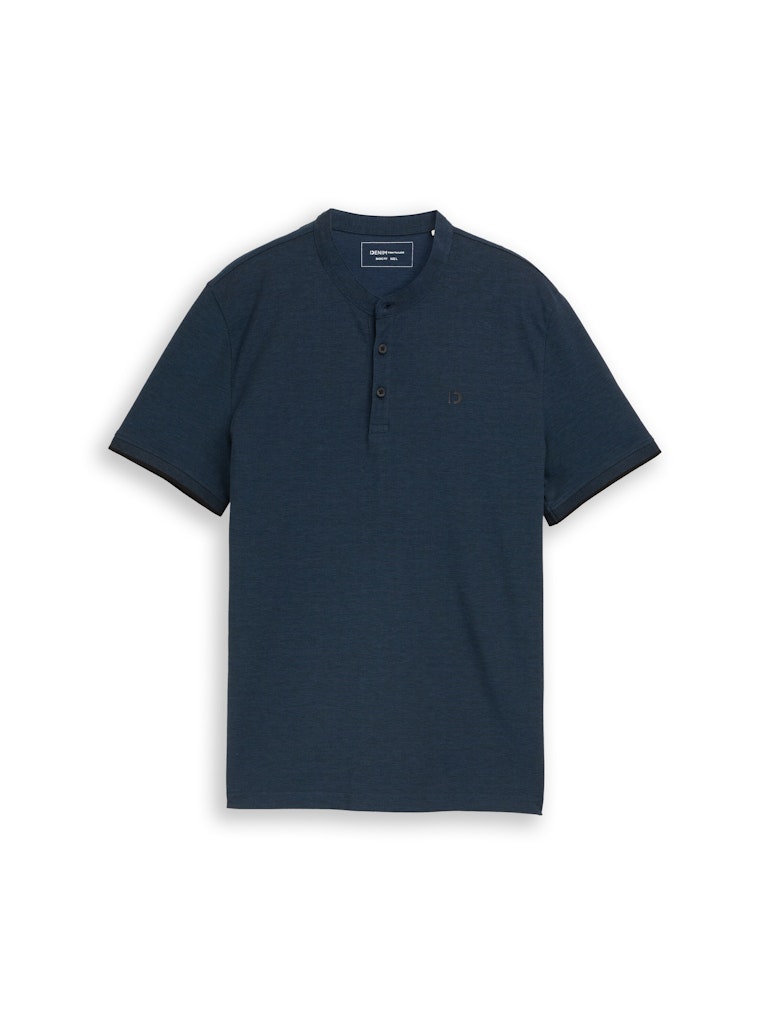 Tom Tailor denim Herren Polo-Shirts Blue Black Two