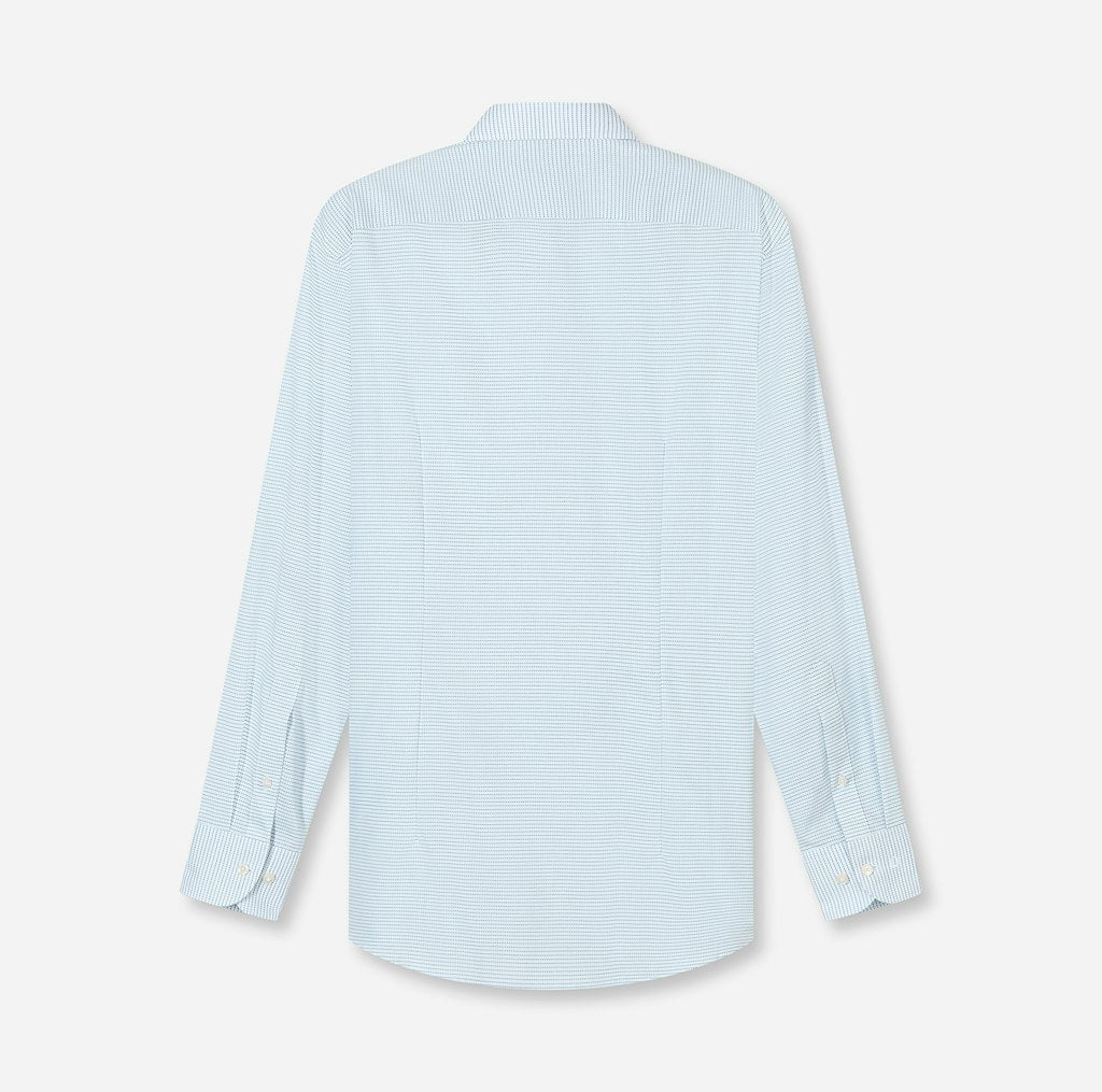 Olymp Herren Hemden lang Bleu