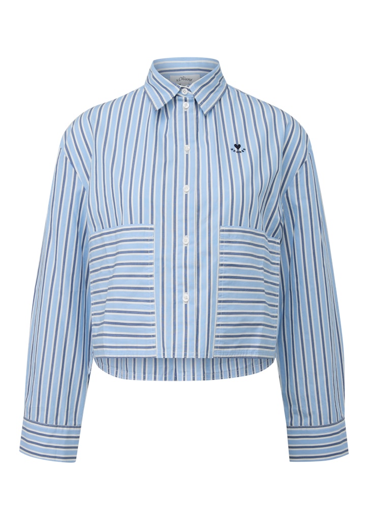 S. Oliver red Damen Blusen Blue