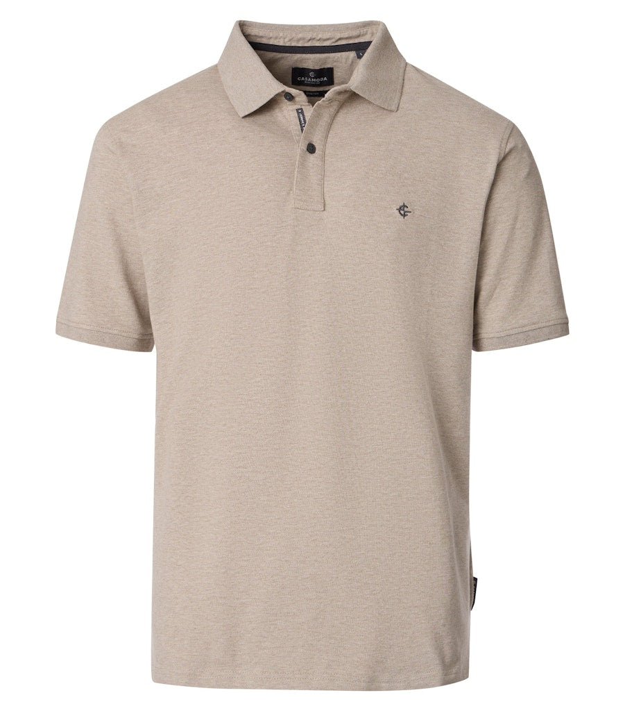 Casa Moda Herren Polo-Shirts Beige