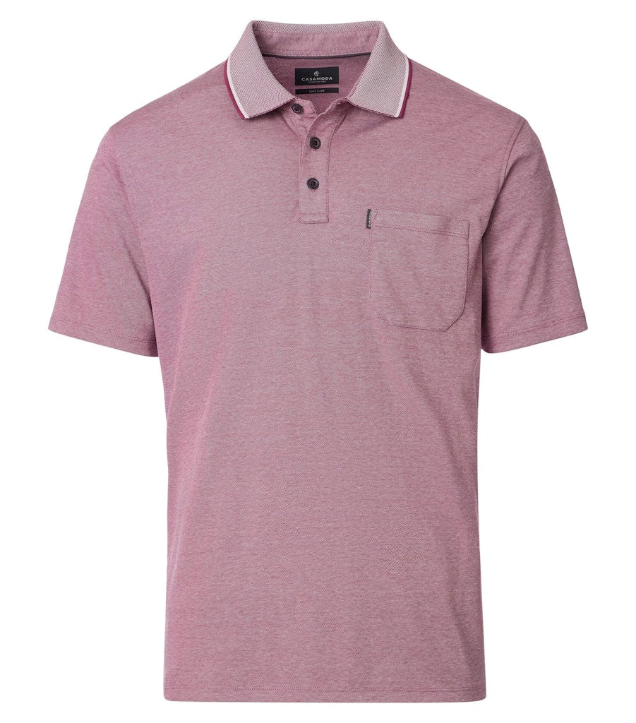 Casa Moda Herren Polo-Shirts Rot