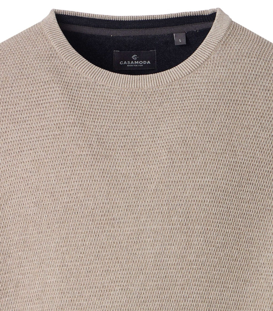 Casa Moda Herren Pullover Beige