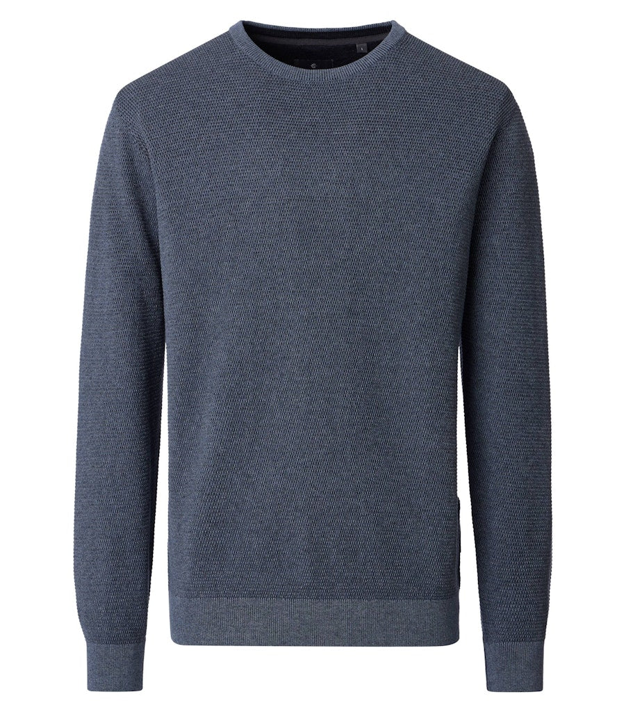 Casa Moda Herren Pullover Silber