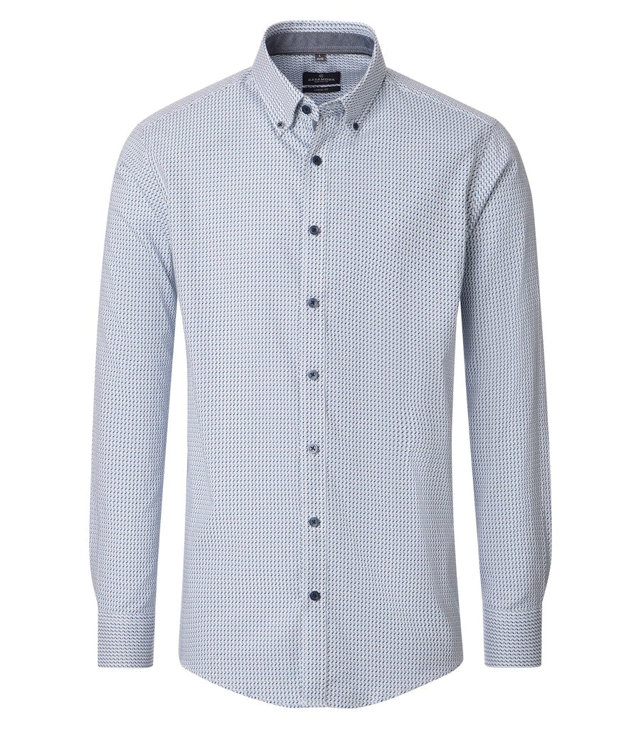 Casa Moda Herren Hemden Blau