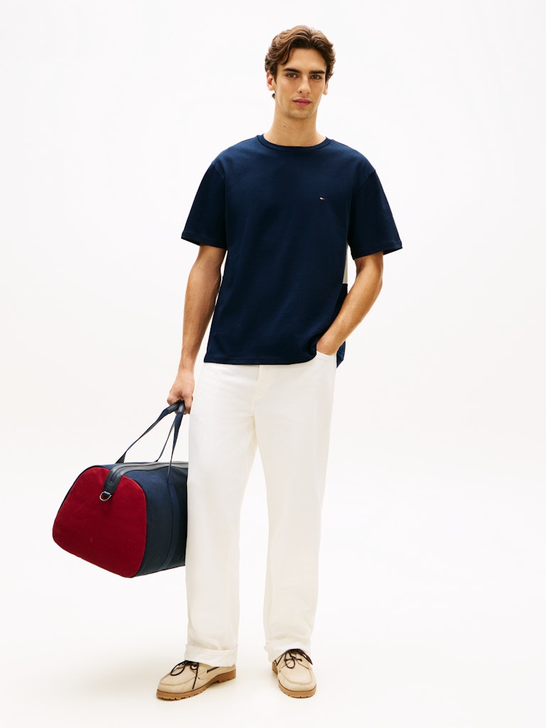 Tommy Hilfiger Herren T-Shirts kurz Dcc Blue