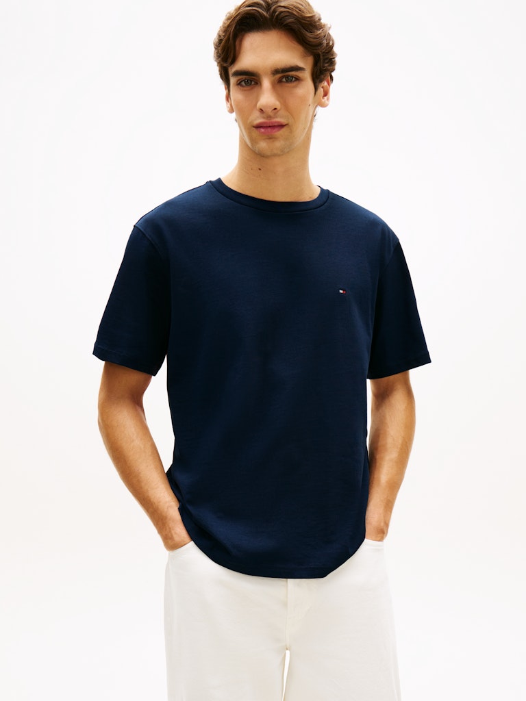 Tommy Hilfiger Herren T-Shirts kurz Dcc Blue