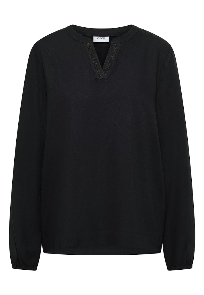 Cecil Damen Blusen Black