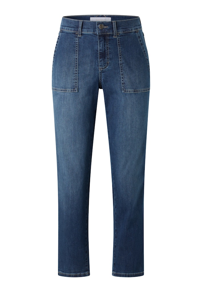 Angels Damen Jeans Mid Blue Us