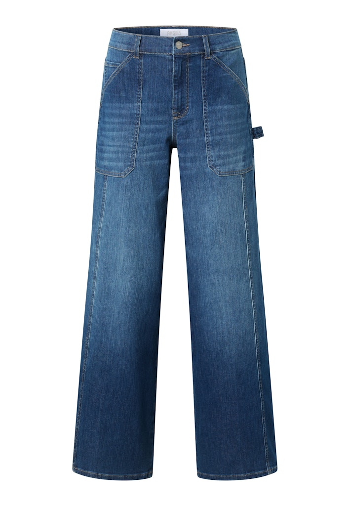 Angels Damen Jeans Mid Blue U