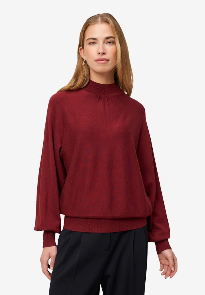 Zero Damen Pullover Cabernet