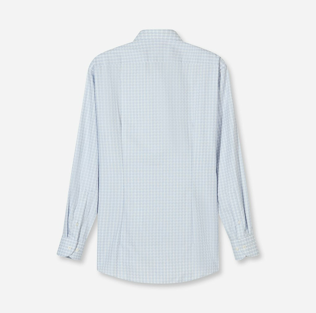 Olymp Herren Hemden lang Silbergrau