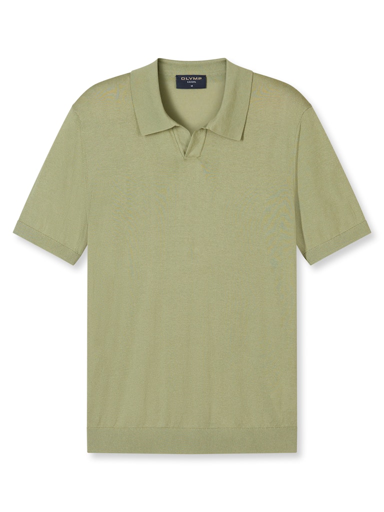 Olymp Herren Polo-Shirts Mint